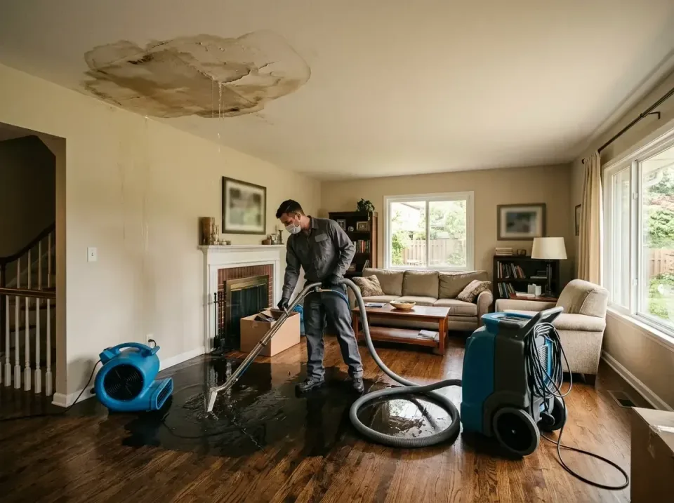 attic-pipe-burst-ceiling-drip-008 — frequently asked questions, Water Damage Restoration & Carpet Care in Staten Island, NY